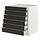 Select colour variation: white/Nickebo matte anthracite