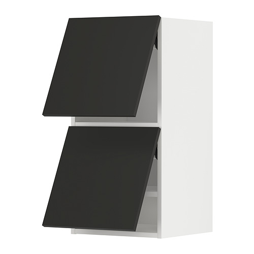 METOD, wall cab horizo 2 doors w push-open. 1 of 4 open dialog