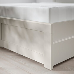 Measurement Illustration - FÅGELFJÄLLET bed frame with 4 storage boxes