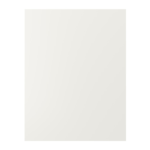 Puerta FÖRBÄTTRA, blanco, tablero de fibra y pintura acrílica.