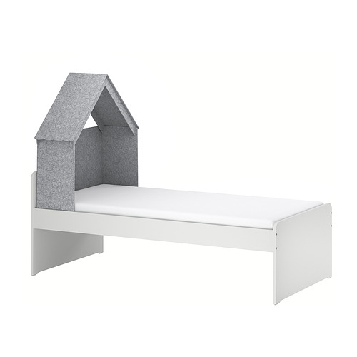 SLÄKT, bed with house shaped accessory. 1 of 6 open dialog