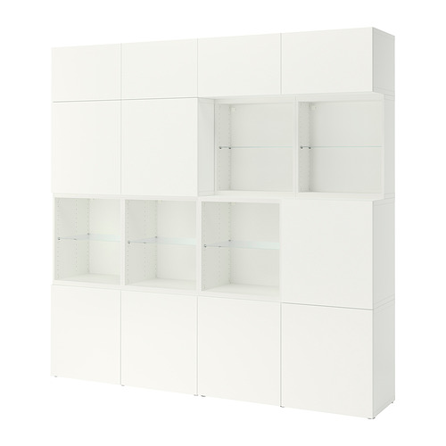 BESTÅ, storage combination with doors. 1 of 1 open dialog
