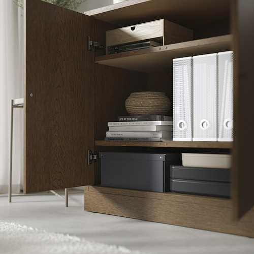 TONSTAD, cabinet with doors. 4 of 6 open dialog