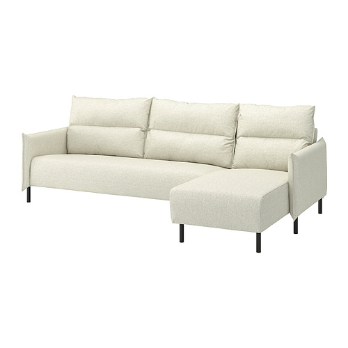 MANNARP, sectional, 4-seat with chaise. 1 of 10 open dialog