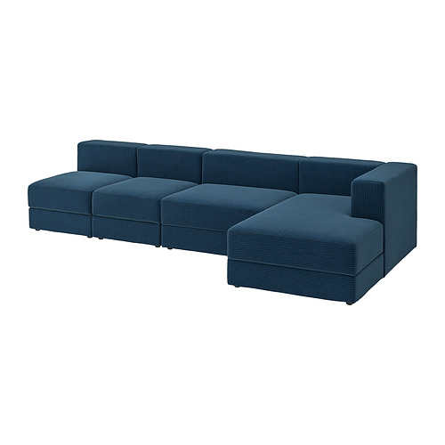 JÄTTEBO, 4,5 seat module sofa with right chaise longue. 1 of 12 open dialog