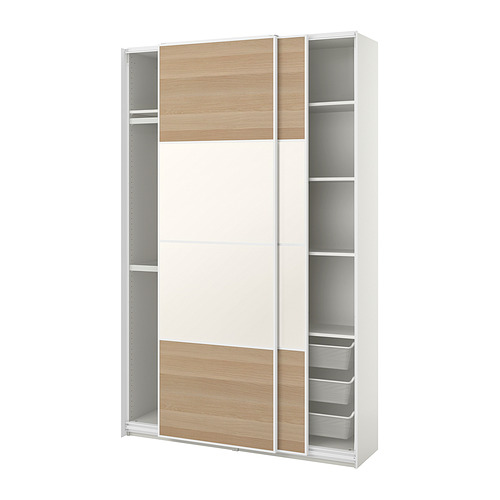 PAX / MEHAMN, wardrobe with sliding doors. 1 of 5 open dialog