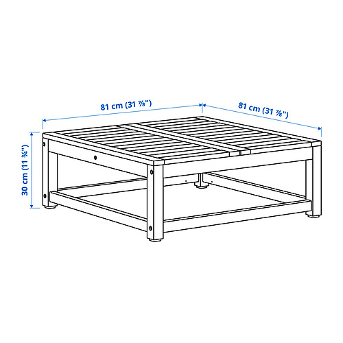 NÄMMARÖ, seat sec for modular sofa, outdoor. 7 of 7 open dialog
