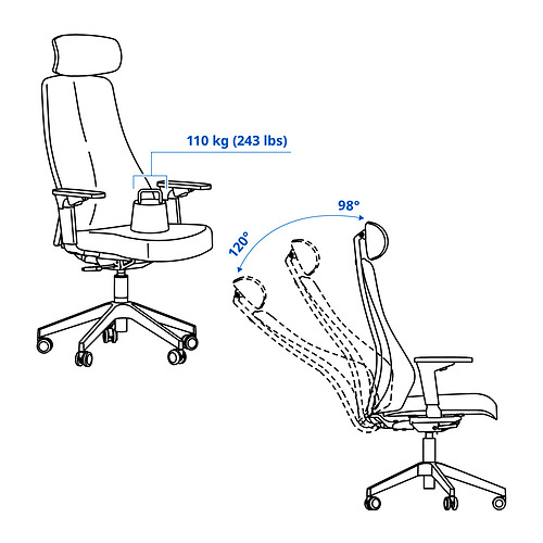 MATCHSPEL, gaming chair 4 of 15 open dialog