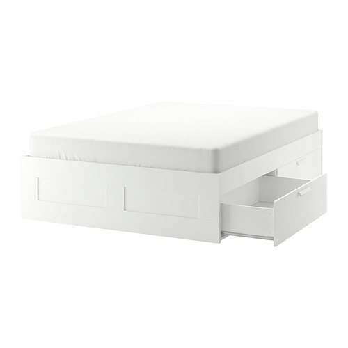 BRIMNES, bed frame with storage 1 of 6 open dialog