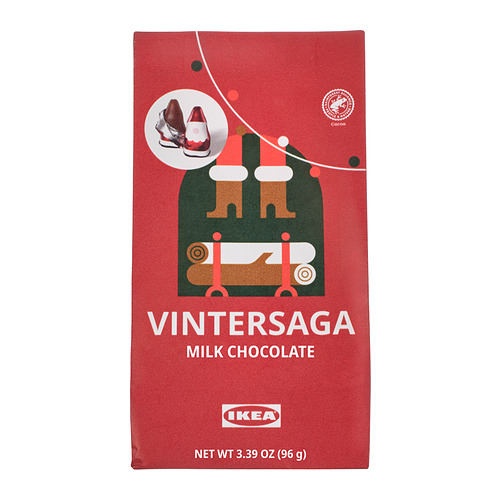 VINTERSAGA, bolsa de Papás Noel de chocolate. 1 de 5 open dialog