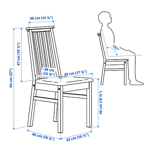 ÅLHULT / ÅLHULT, dining extendable table and 4 chairs. 11 of 11 open dialog