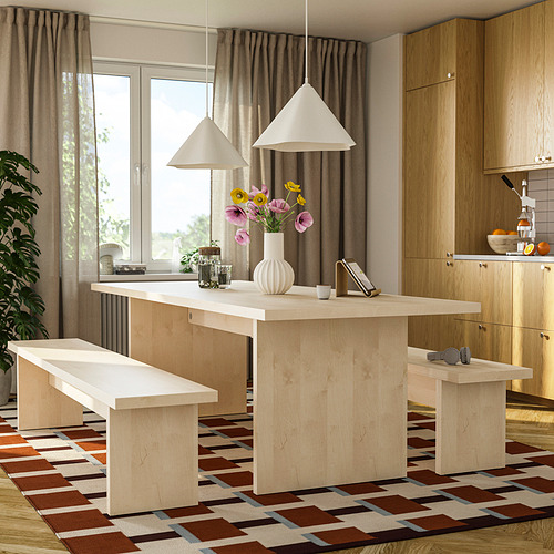 BERGSHYTTAN, table and 2 benches. 2 of 8 open dialog