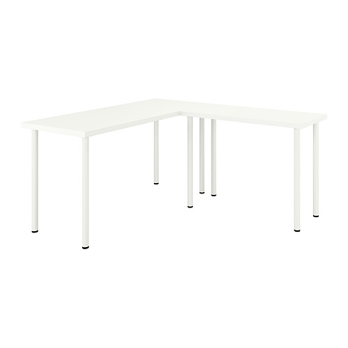 LAGKAPTEN / LINNMON, escritorio en forma de L. 3 de 3 open dialog