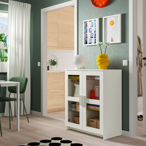 BRIMNES, display cabinet. 2 of 4 open dialog