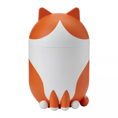 IKEA Santo Domingo - GREJSIMOJS storage with lid, cat-shaped