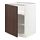 Select colour variation: white/Sinarp brown