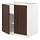 Select colour variation: white/Sinarp brown