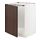 Select colour variation: white/Sinarp brown