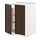 Select colour variation: white/Sinarp brown