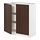 Select colour variation: white/Sinarp brown