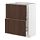 Select colour variation: white/Sinarp brown