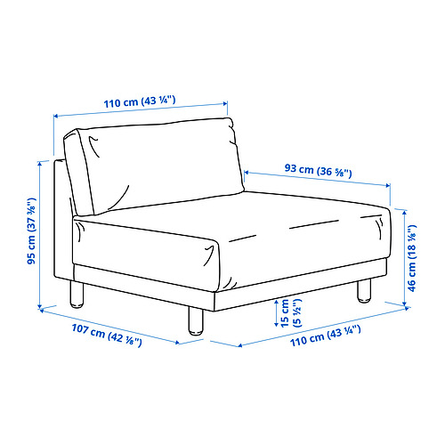 UPPÅKRA, 1.5 seat module. 8 of 8 open dialog