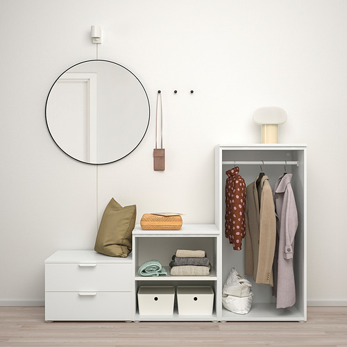 PLATSA, wardrobe with 2 doors and 2 drawers. 3 of 4 open dialog