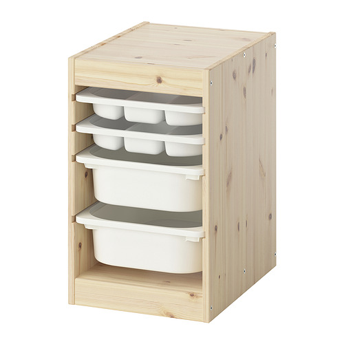 TROFAST, comb almacenaje+caja/bandejas 1 de 7 open dialog