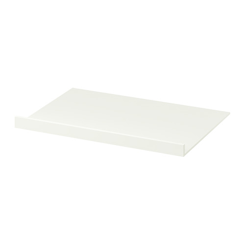 Estantería rectangular blanca NYTTIG. Diseño sencillo y minimalista fabricado en tableros de fibra y lámina de melamina. Apto para cajones o estantes.