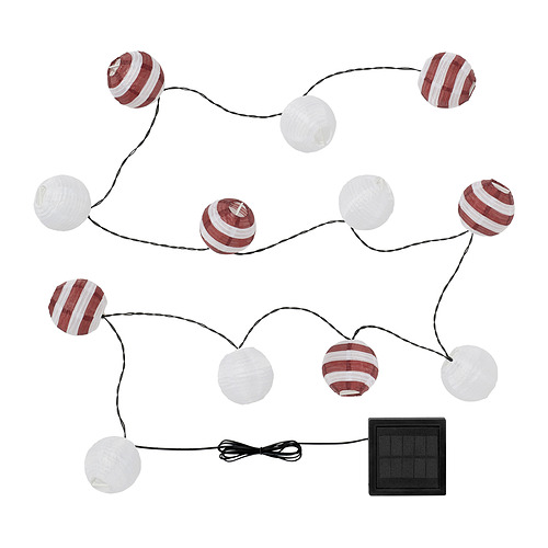 SOLVINDEN, LED string light with 12 lights. 1 of 8 open dialog