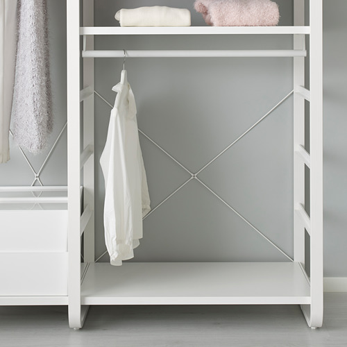 ELVARLI 2 section shelving unit