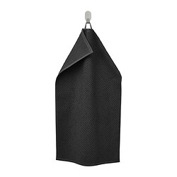 GULVIAL, hand towel, Black