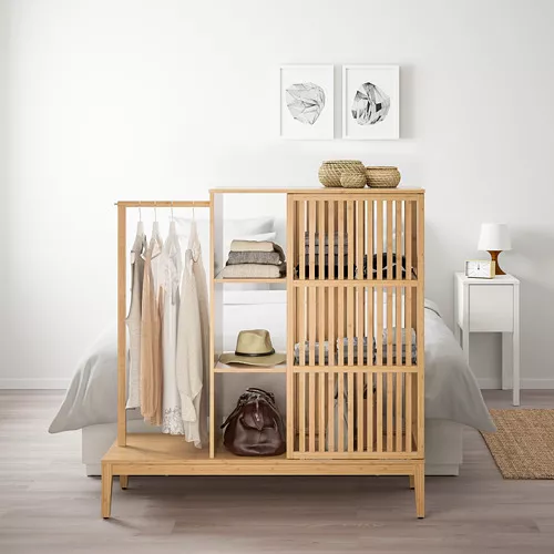 IKEA Santo Domingo - NORDKISA open wardrobe with sliding door