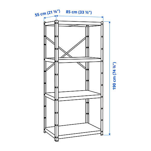 BROR, shelving unit 9 of 9 open dialog