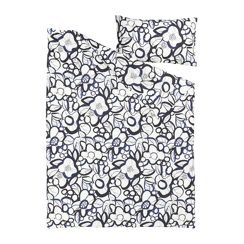 HÄRLIR, funda nórdica+funda(s) de almohada. 5 de 5 open dialog