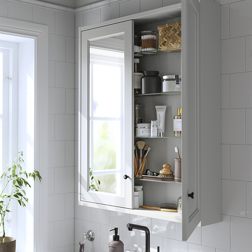 TÄNNFORSEN, mirror cabinet with doors 3 of 3 open dialog