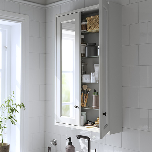TÄNNFORSEN, mirror cabinet with doors 3 of 3 open dialog