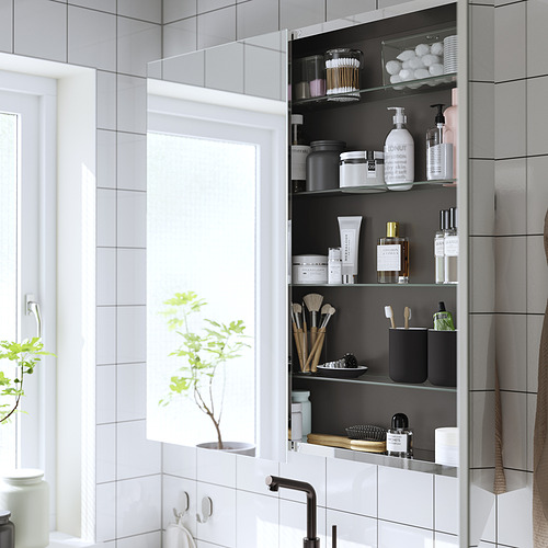 LETTAN, Mueble de baño con espejo y puertas 3 de 4 open dialog