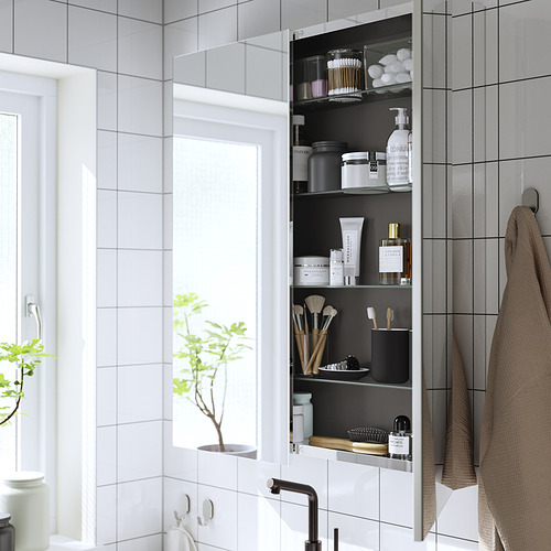 LETTAN, mueble de baño con espejo y puertas 3 de 4 open dialog