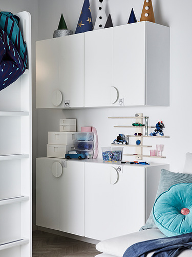 SMÅSTAD, wall cabinet with 1 shelf 5 of 7 open dialog