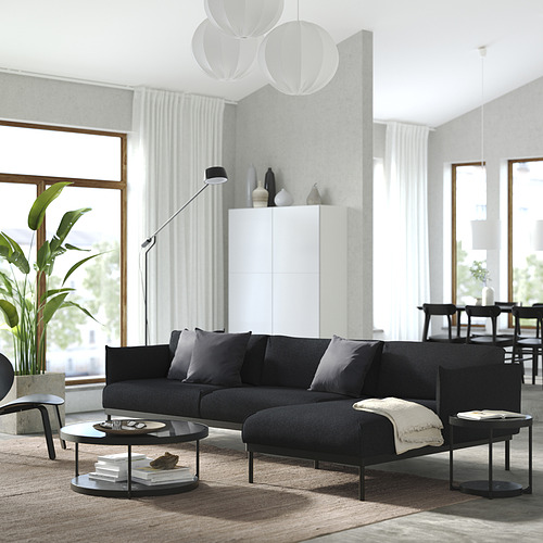 ÄPPLARYD, sofá 4 plazas con chaiselongue 2 de 8 open dialog