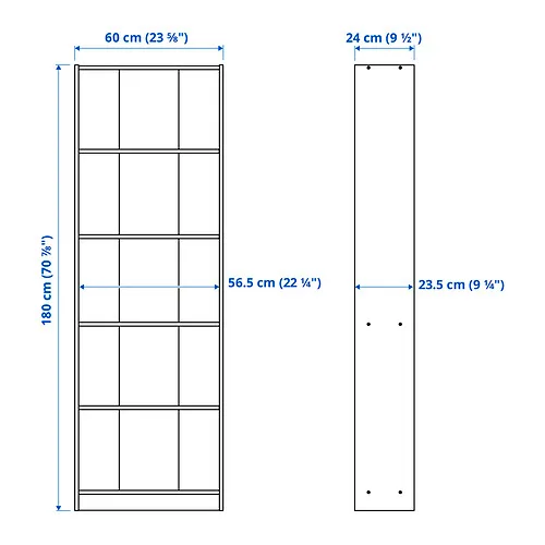 IKEA Puerto Rico - GERSBY bookcase, white, 23 5/8 