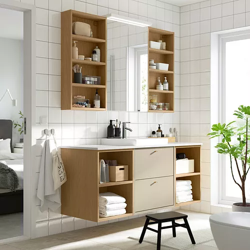 IKEA Santo Domingo - LETTAN mirror cabinet with doors, mirror