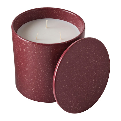 STÖRTSKÖN, vela perfumada en recipiente cerámica con tapa 1 de 7 open dialog