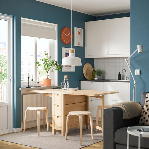 NORDEN / KYRRE, Gateleg table and 4 stools 2 of 10 open dialog