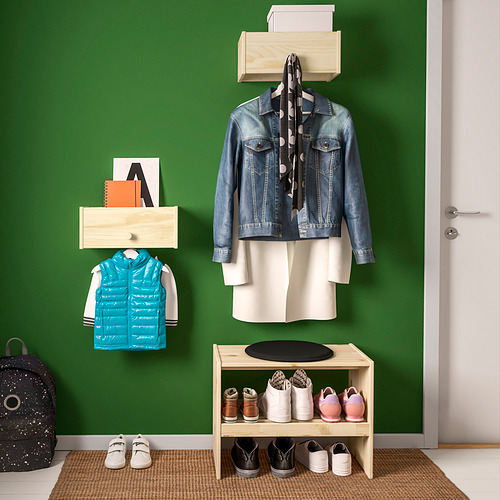 RAGGBERG, perchero+estante. 2 de 6 open dialog