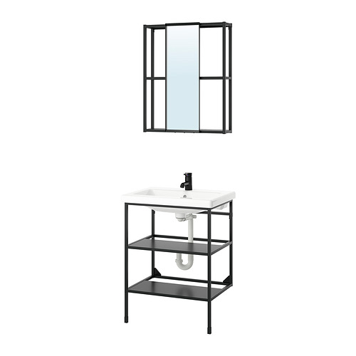 ENHET, Combinación muebles baño con grifo SALJEN, 1 de 4 open dialog