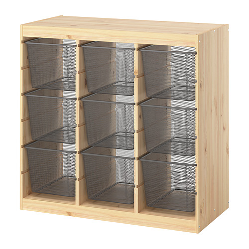 TROFAST, storage combination with boxes. 1 of 4 open dialog