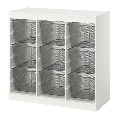 TROFAST, combinación almacenamiento+cajas. 1 de 4 open dialog