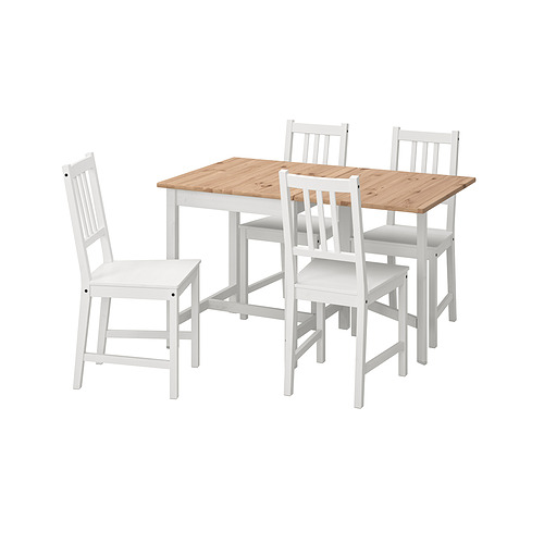 PINNTORP / STEFAN, Gateleg table and 4 chairs. 1 of 7 open dialog